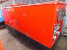 Genset MG70SSP generator - electricalstop fault - 33611 hrs This lot is sold on instruction of