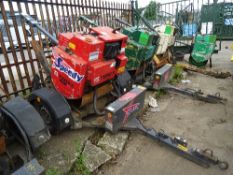 Terex MBR71 pedestrian roller and trailer  (2010) This lot is sold on instruction of Speedy