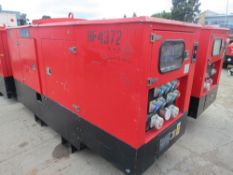 Genset MG70SSP generator - RMP - 3459 hrs This lot is sold on instruction of Speedy