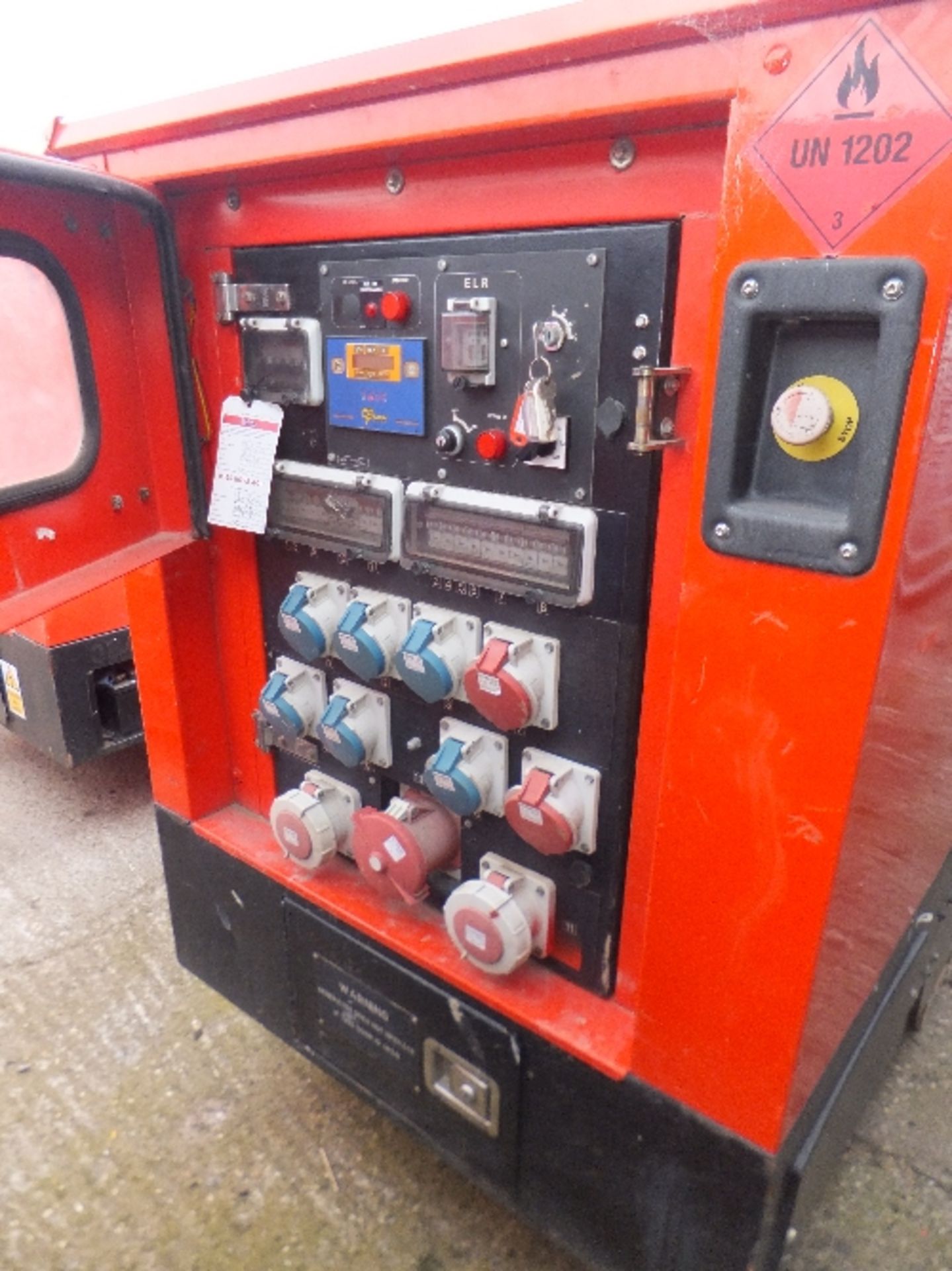 Genset MG70SSP generator - electricalstop fault - 33611 hrs This lot is sold on instruction of - Image 2 of 5