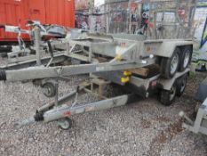 Indespension 2.7 tonne plant trailer  This lot is sold on instruction of Speedy