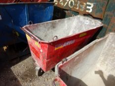 Stark Arvid metal 400 litre site waste bin