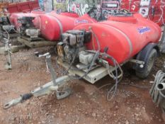 Western pressure washer bowser  This lot is sold on instruction of Speedy
