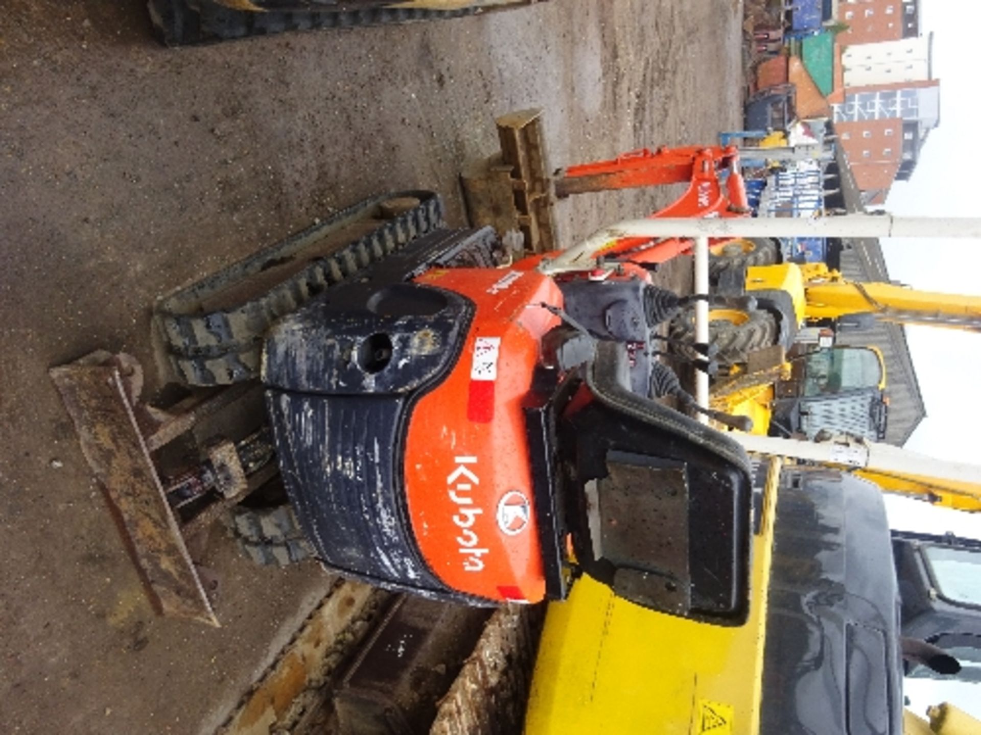 Kubota K008 micro digger (2008) RDD - Image 5 of 7