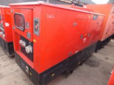 Genset MG50SSP generator - RMP - 10765 hrs This lot is sold on instruction of Speedy