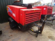Atlas Copco XAS136DD compressor (2006) 2132 hrs  non runner This lot is sold on instruction of