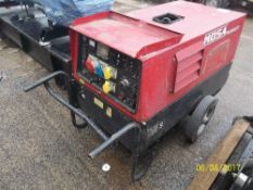 Mosa TS300 welder generator Runs no power