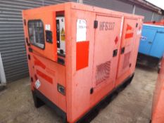 FG Wilson 30kva generator 19930 hrs - RMP This lot is sold on instruction of Speedy