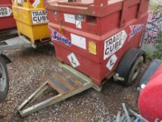 Western 950 litre Transcube bowser  This lot is sold on instruction of Speedy