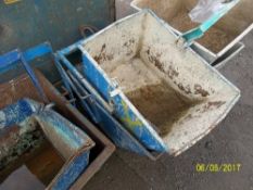 2 mini crane skips This lot is sold on instruction of Speedy
