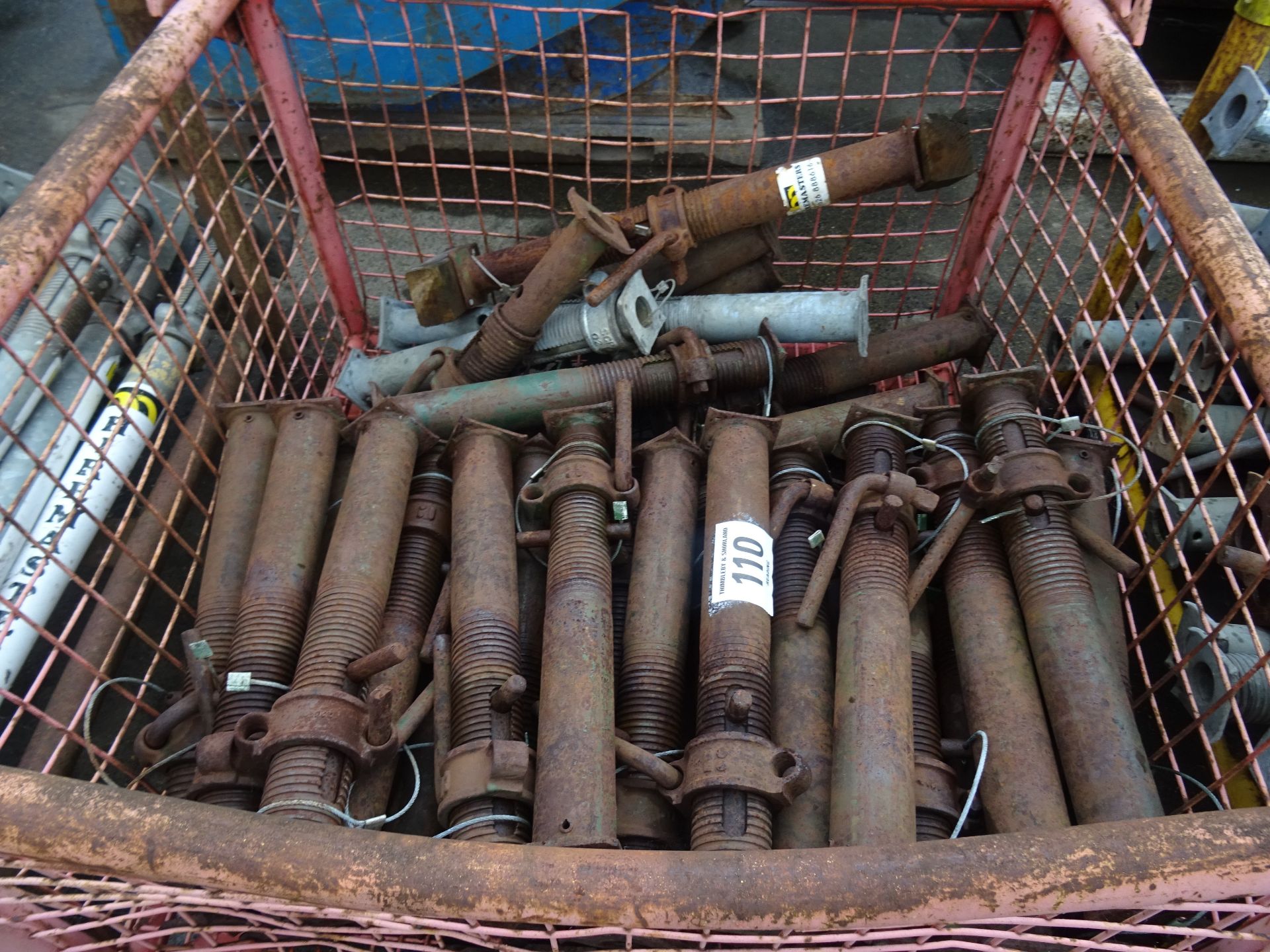 Stillage of trench props