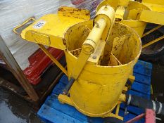 Grout mixer and pump