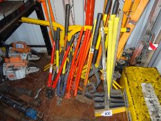 Quantity of rail tools