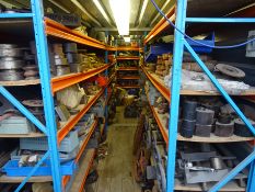 Large quantity of spares & accessories for bar bending and bar cropping tools