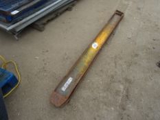 Forklift extensions