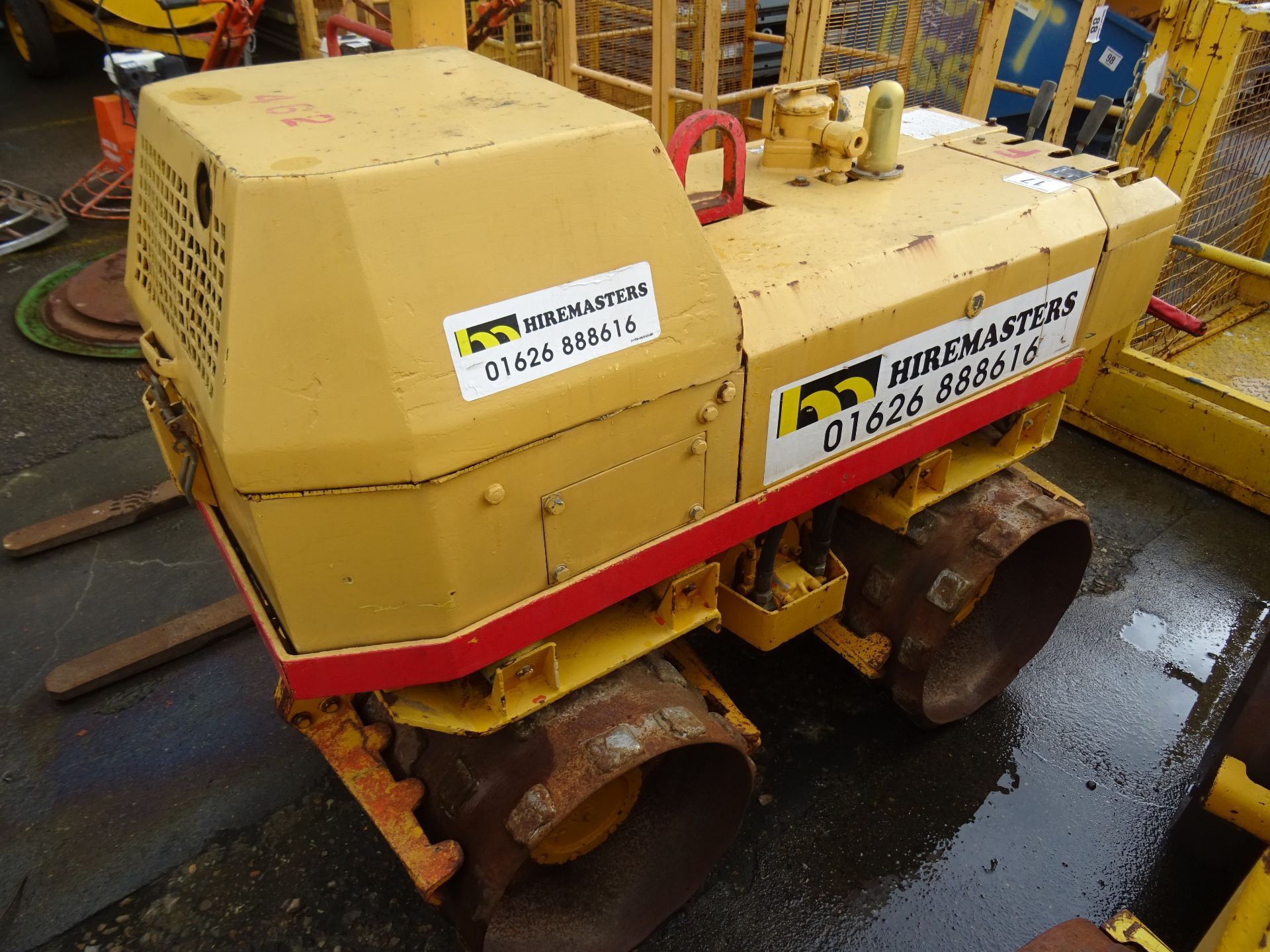 Rammax1404 sheepsfoot roller