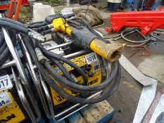 JCB Beaver hydraulic power pack, hose & gun