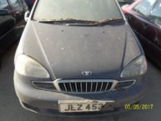 Daewoo Tacuma SE MPV - JLZ 4523 Year of manufacture 2002 Date of first registration in the UK: 01.