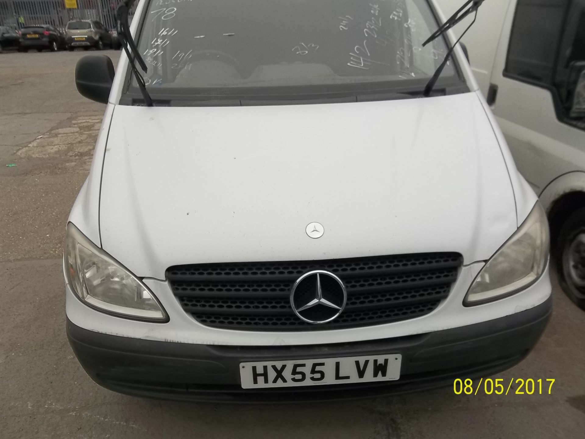 Mercedes Vito Van - HX55 LVW Date of registration: 01.10.2005 2151cc, diesel, white Odometer reading