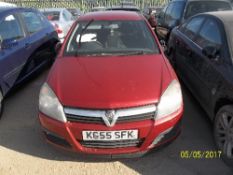 Vauxhall Astra Club Twinport - KG55 SFK Date of registration: 14.12.2005 1598cc, petrol, manual, red