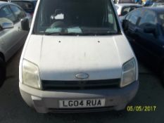 Ford Tran Connect L 200 TD SWB - LG04 RUA Date of registration: 11.05.2004 1753cc, diesel, manual,