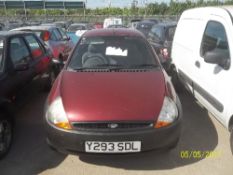 Ford KA- Y293 SDL Date of registration: 13.03.2001 1299cc, petrol, manual, red Odometer reading at