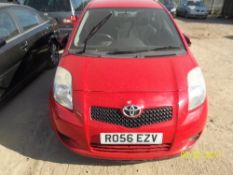 Toyota Yaris T3 - RO56 EZV Date of registration: 30.09.2006 1296cc, petrol, manual, red Odometer