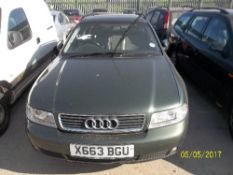 Audi A4 1.9 TDI SE Estate - X663 BGU Date of registration: 06.09.2000 1896cc, diesel, manual,