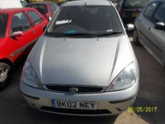 Ford Focus Ghia - BK02 NEY Date of registration: 23.04.2002 1796cc, petrol, manual, silver