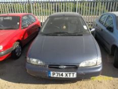 Ford Mondeo Verona - P714 XTT Date of registration: 01.08.1996 1796cc, petrol, blue Odometer reading