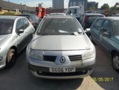 Renault Megane Oasis - SG06 YOP Date of registration: 11.03.2006 1390cc, petrol, manual, silver