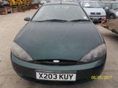 Ford Cougar V6 - X203 KUY Date of registration: 01.02.2001 2495cc, petrol, manual, green Odometer