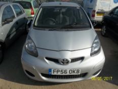 Toyota Aygo+ VVT-I - FP56 OKB Date of registration: 10.01.2007 998cc, petrol, manual, silver