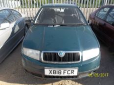 Skoda Fabia Classic 8V - X818 FCR Date of registration: 01.10.2000 1397cc, petrol, manual, green