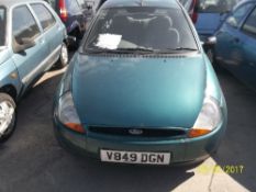 Ford KA 2 - V849 DGN Date of registration: 30.10.1999 1299cc, petrol, manual, green Odometer reading