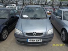 Vauxhall Zafira Design 16V auto - HK04 EWE Date of registration: 14.05.2004 1796cc, petrol,