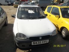 Vauxhall Corsa LS - N435 XVU Date of registration: 24.10.1995 1389cc, petrol, 4 speed auto, white