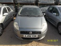 Fiat Grande Punto Active 65 - AJ06 YDM Date of registration: 22.06.2006 1242cc, petrol, manual, grey