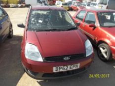 Ford Fiesta LX - BP52 EPN Date of registration: 11.02.2003 1299cc, petrol, manual, red Odometer