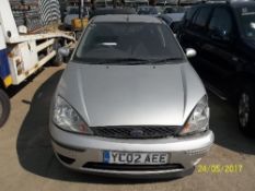 Ford Focus LX - YC02 AEE Date of registration: 01.05.2002 1596cc, petrol, silver Odometer reading at