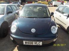 Volkswagen Beetle Coupe - W408 VLC Date of registration: 15.08.2000 2000cc, petrol, blue Odometer