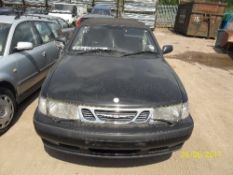 SAAB 9-3SE Convertible - S949 OSL Date of registration: 01.08.1998 2290cc, petrol, manual, black