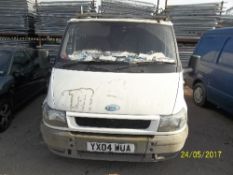 Ford Transit 280 SWB TD Panel van - YX04 WUA Date of registration: 10.03.2004 1998cc, diesel,