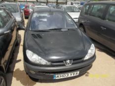 Peugeot 206 LX - KH03 YVA Date of registration: 16.07.2003 1360cc, petrol, manual black Odometer