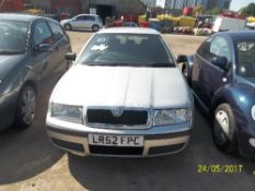 Skoda Octavia Classic SDI - LR52 FPC Date of registration: 13.12.2002 1896cc, diesel, manual, silver