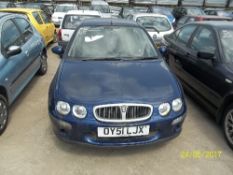 Rover 25 Impression S - OY51 LJX Date of registration: 14.09.2001 1396cc, petrol, manual, blue