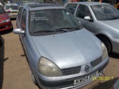 Renault Clio Expression DCI 65 - KW04 KXS Date of registration: 03.07.2004 1461cc, diesel, manual,