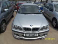 BMW 320CI Sport - BN03 GYK Date of registration: 10.03.2003 2171cc, petrol, manual, silver