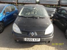 Renault GD Scenic Ex-On DCI 130 E4 MPV - OU55 XZF Date of registration: 30.09.2005 1870cc, diesel,