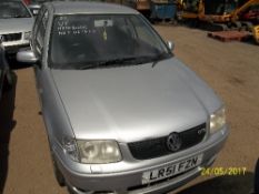 VW Polo GTI - LR51 FZN Date of registration: 25.09.2001 1598cc, petrol, silver Odometer reading at